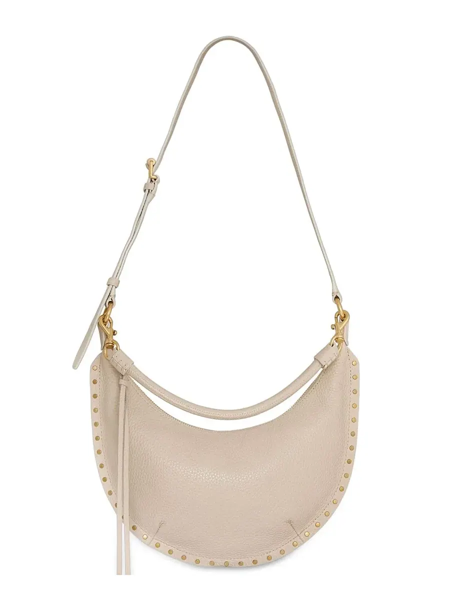 Кроссбоди-сумка Darren Small Leather из натуральной кожи Rebecca Minkoff — изображение 1 из 3, серый