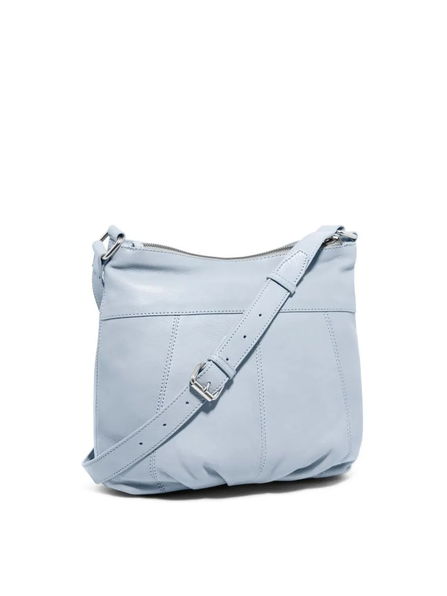 Сумка через плечо Lennie Double Entry American Leather Co — изображение 2 из 3, синий