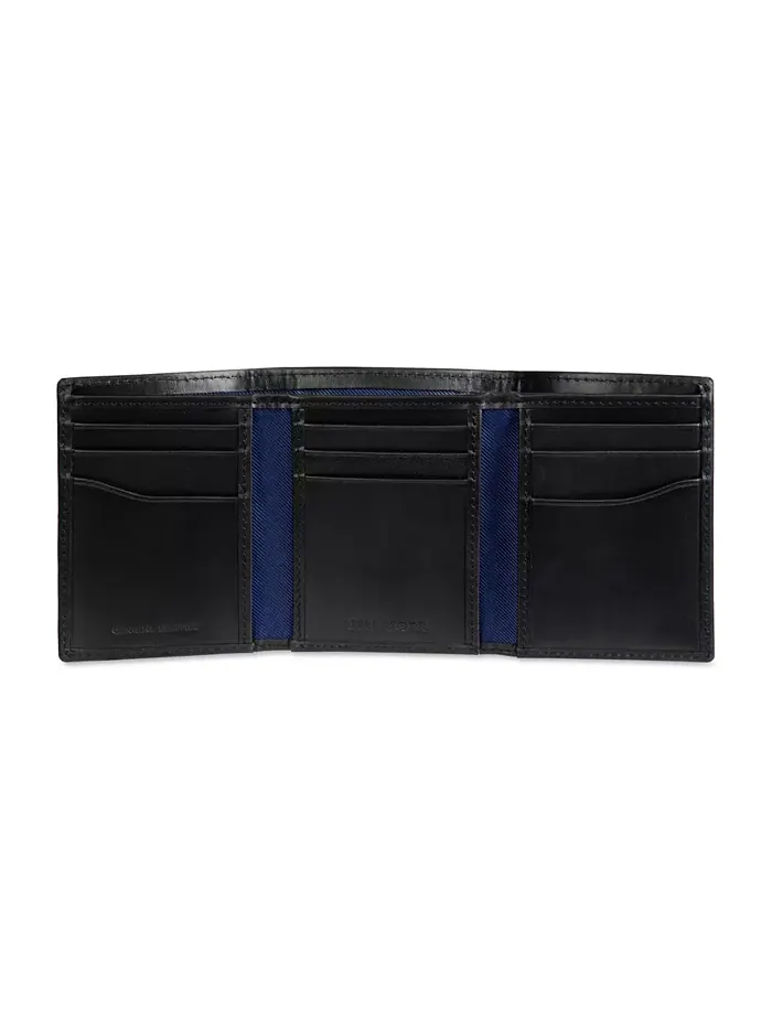 Мужской трехсекционный кошелек Overlay Tommy Hilfiger — изображение 3 из 7, черный