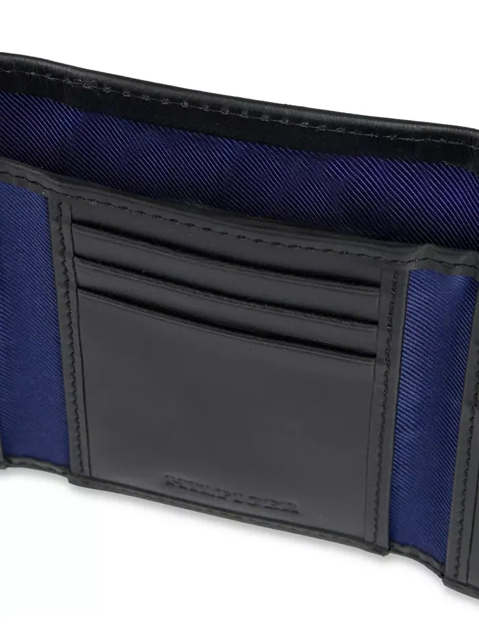 Мужской трехсекционный кошелек Overlay Tommy Hilfiger — изображение 4 из 7, черный