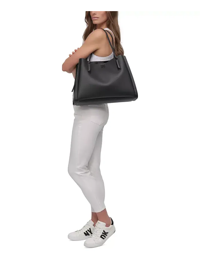 Женская большая сумка Josie DKNY — изображение 7 из 9, черный/черный