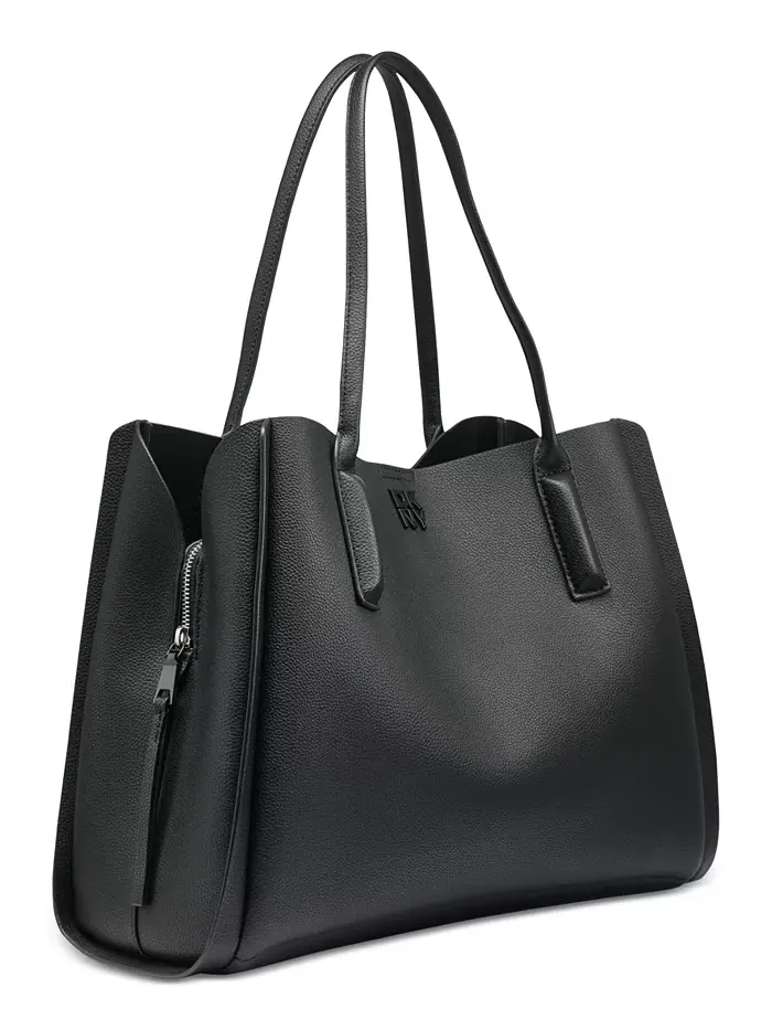 Женская большая сумка Josie DKNY — изображение 8 из 9, черный/черный