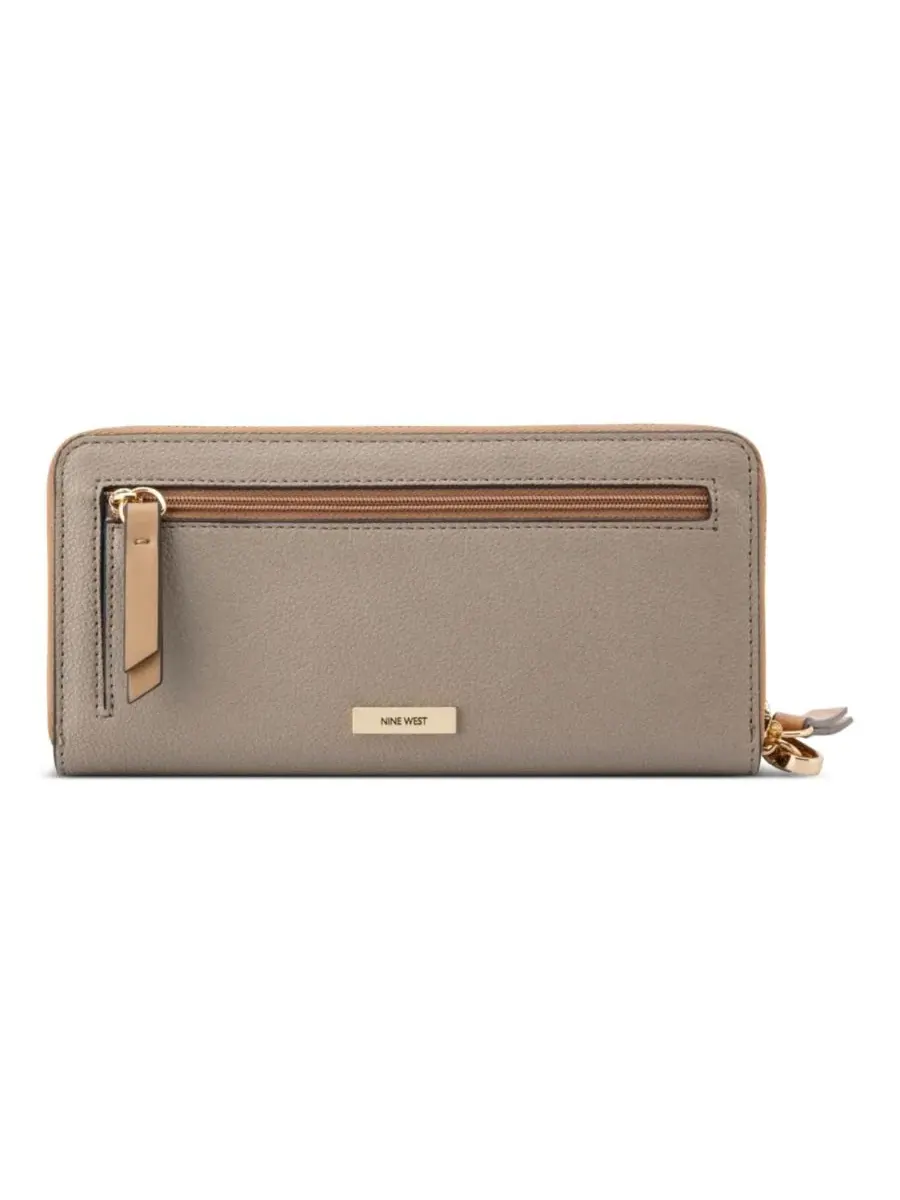 Кошелек-клатч с запястьем Khora Zip Around Wristlet Nine West — изображение 2 из 4, мульти