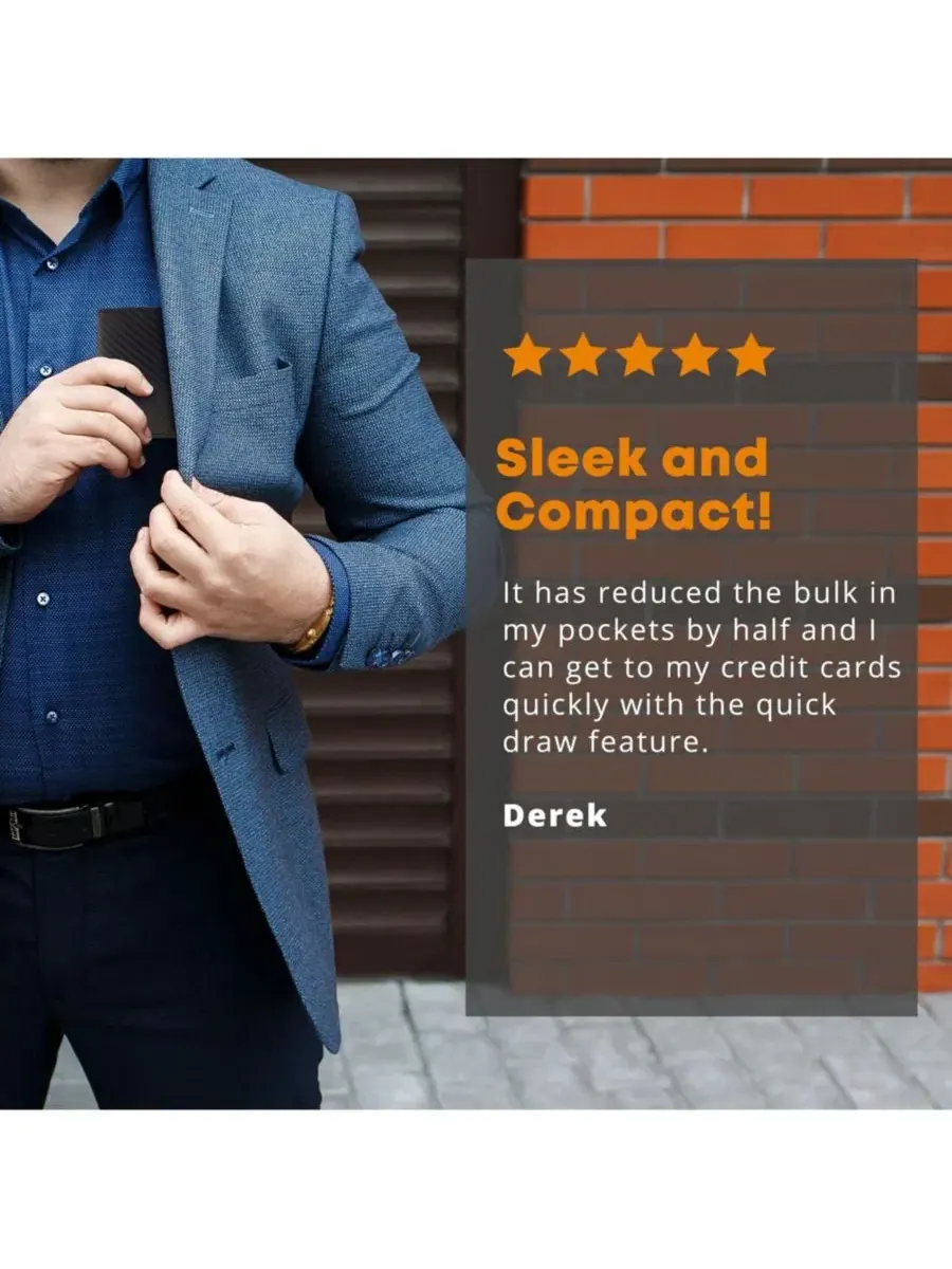 Картхолдер-бифолд Conceal Plus Card Blocr RFID Blocking — изображение 4 из 6, черный красный