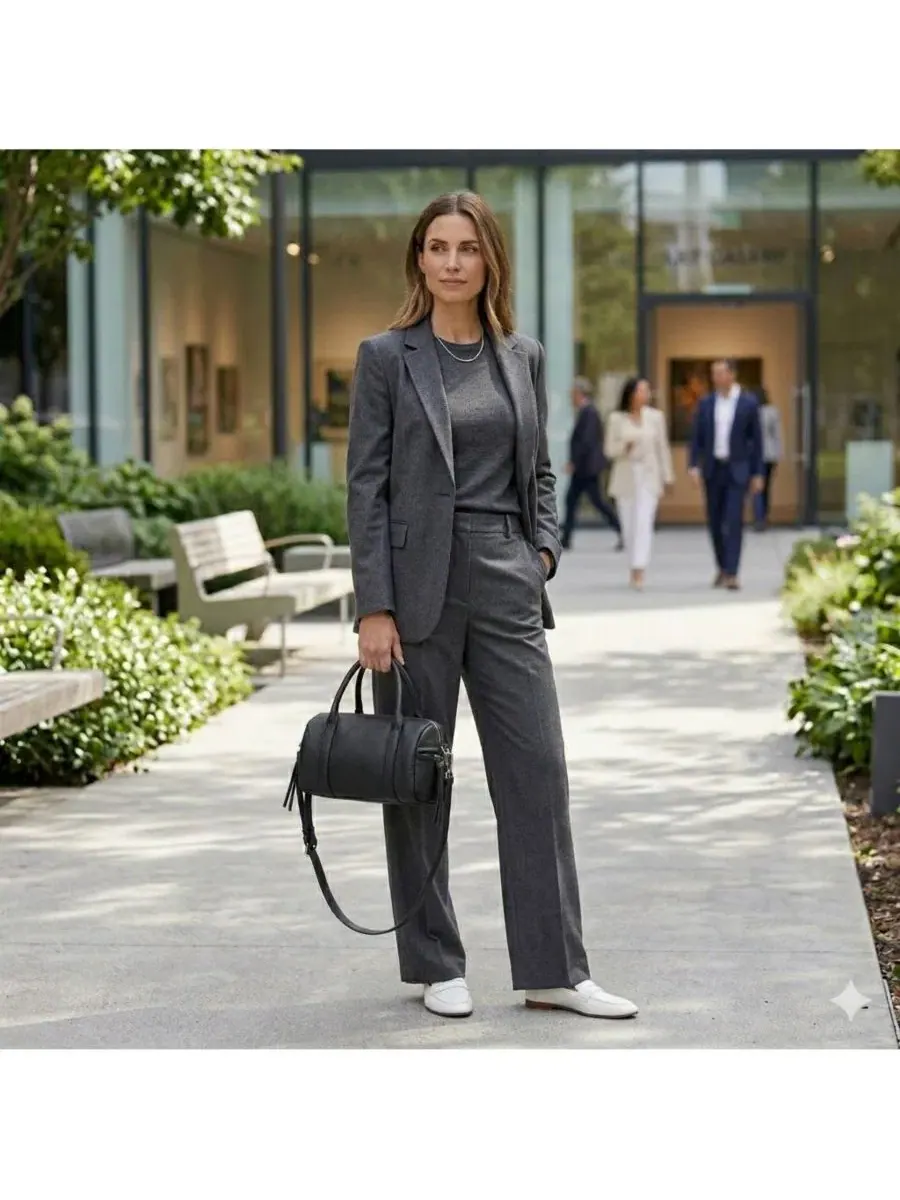 Сумка-мессенджер Aria из натуральной кожи, маленькая, с верхней ручкой, мини-сумочка Boston через — изображение 4 из 8