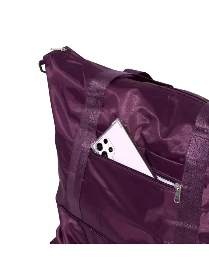 Женская расширяемая сумка Weekender Duffel Nicci — изображение 3 из 8, светлый фиолетовый