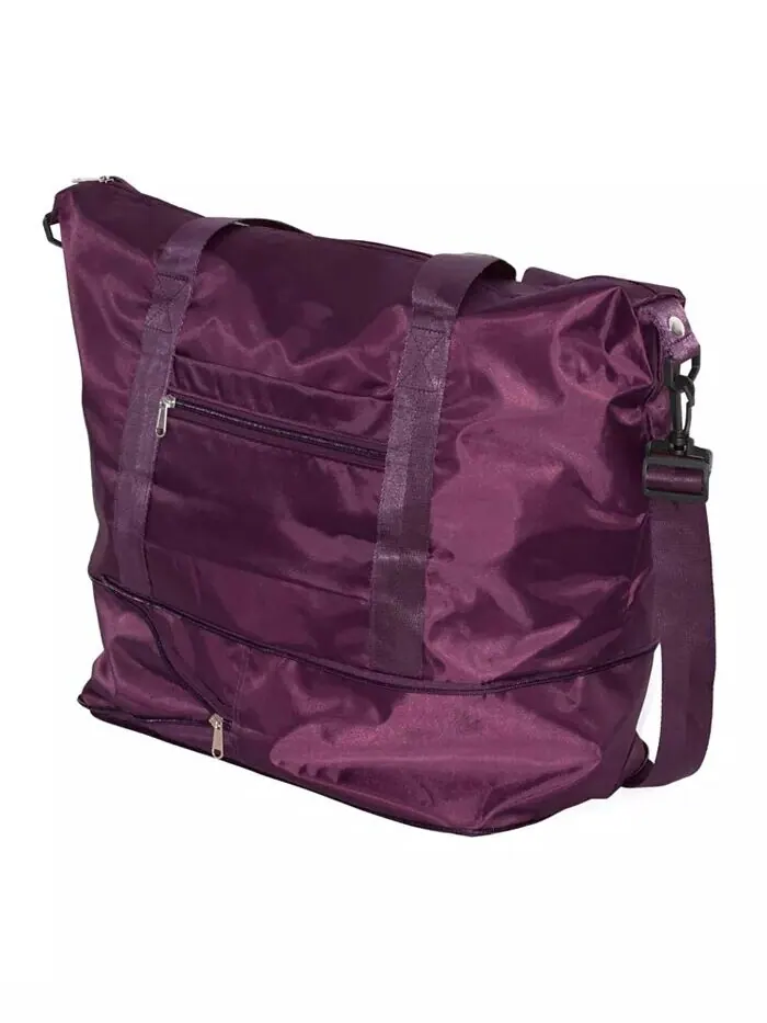 Женская расширяемая сумка Weekender Duffel Nicci — изображение 5 из 8, светлый фиолетовый