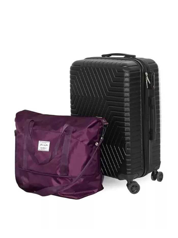 Женская расширяемая сумка Weekender Duffel Nicci — изображение 7 из 8, светлый фиолетовый