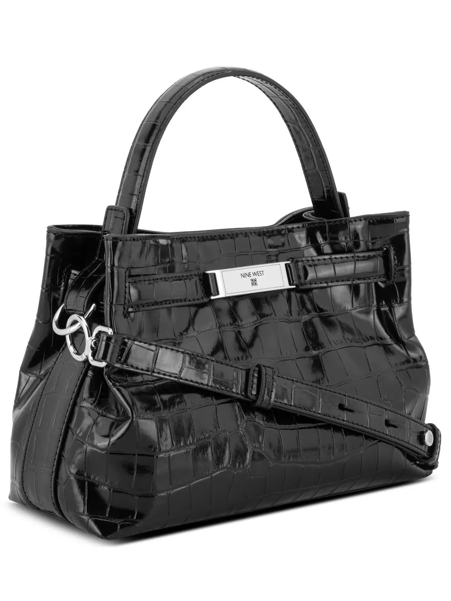 Сумка-мессенджер Harlee Mini на молнии Nine West — изображение 3 из 5, черный