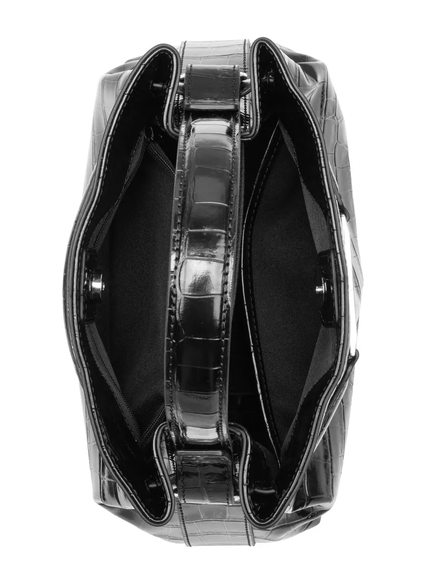 Сумка-мессенджер Harlee Mini на молнии Nine West — изображение 4 из 5, черный