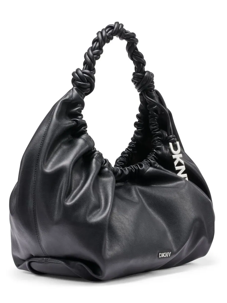 Сумка-шоппер Pia Extra-Large DKNY — изображение 3 из 6, черный/серебристый