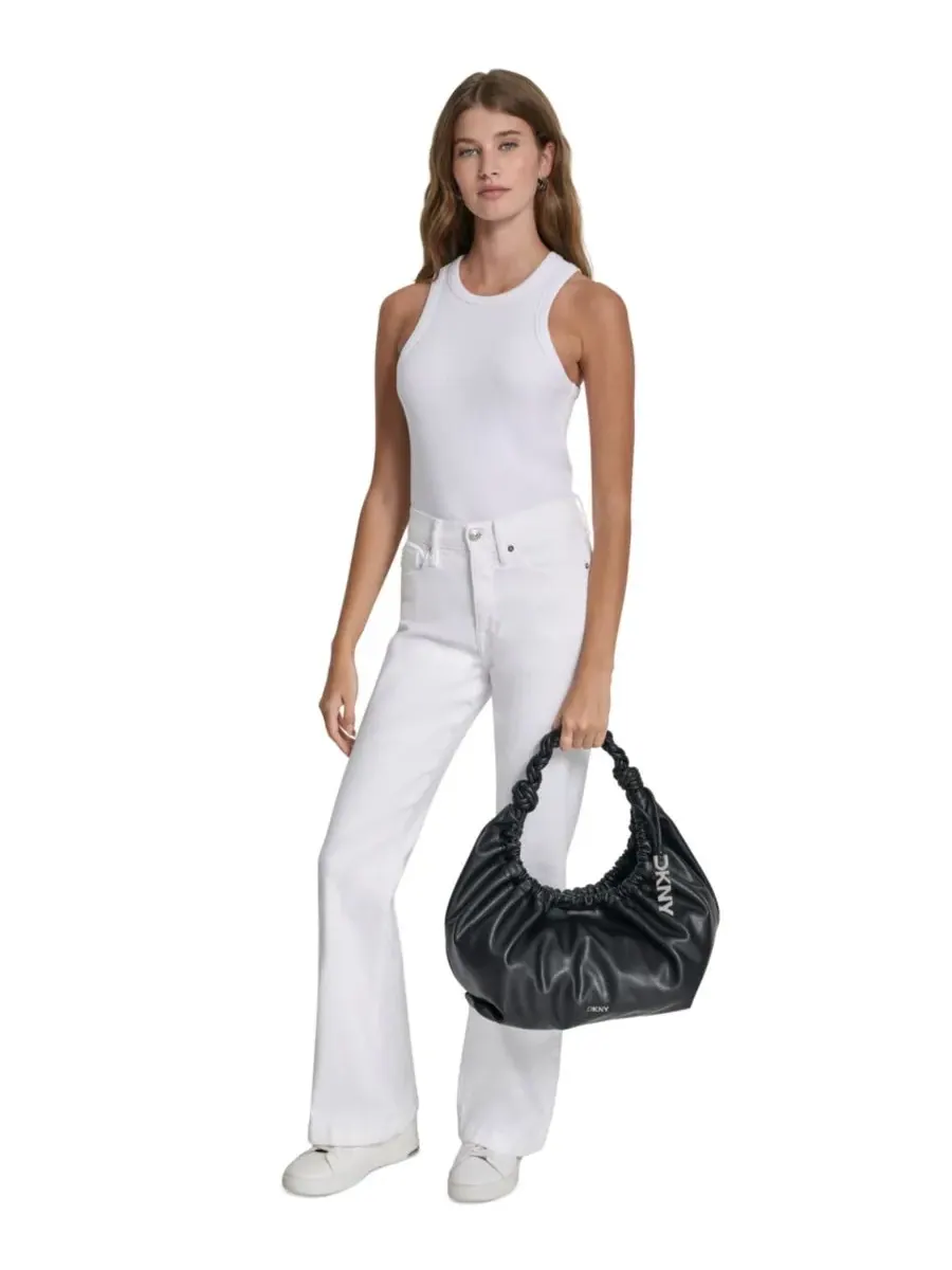 Сумка-шоппер Pia Extra-Large DKNY — изображение 6 из 6, черный/серебристый