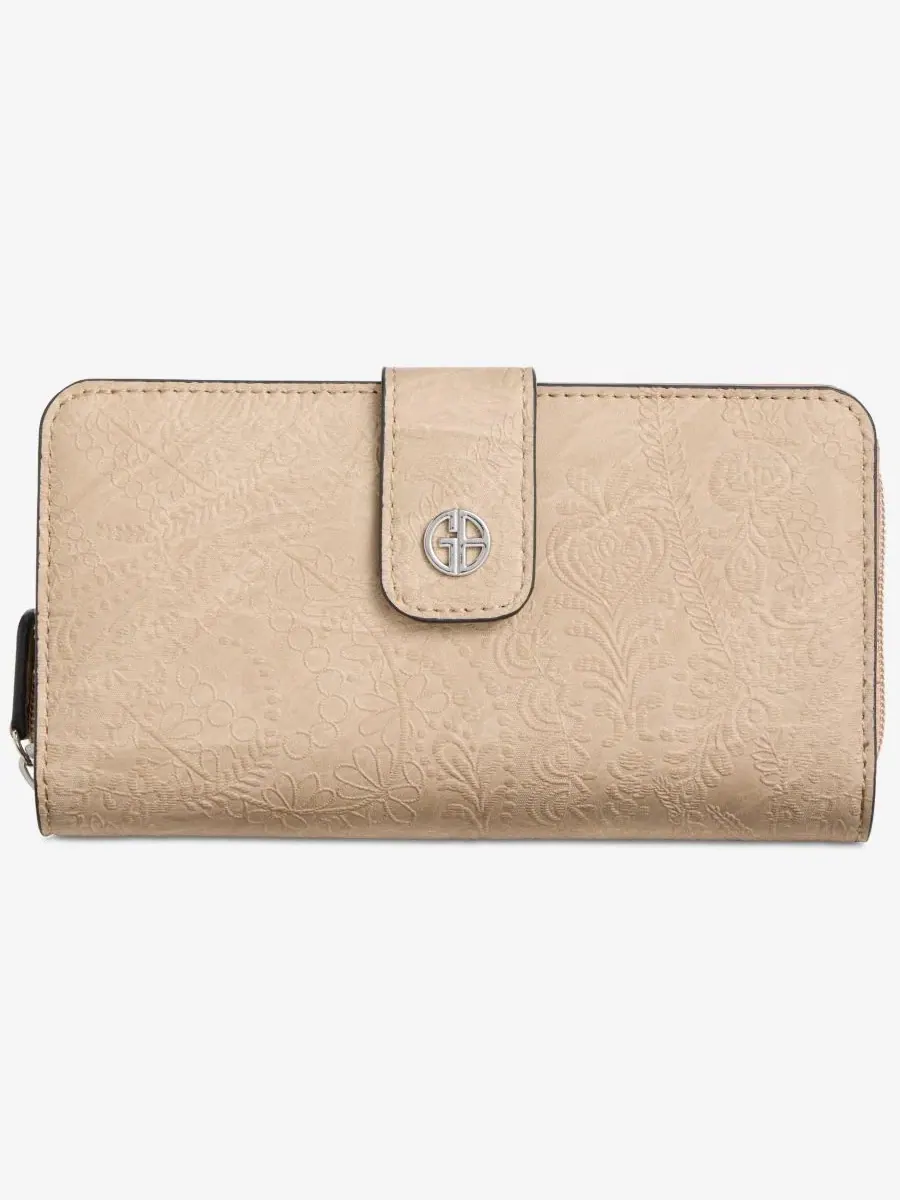 Кошелек с принтом Paisley Aio Wallet Giani Bernini — изображение 1 из 6, грибной
