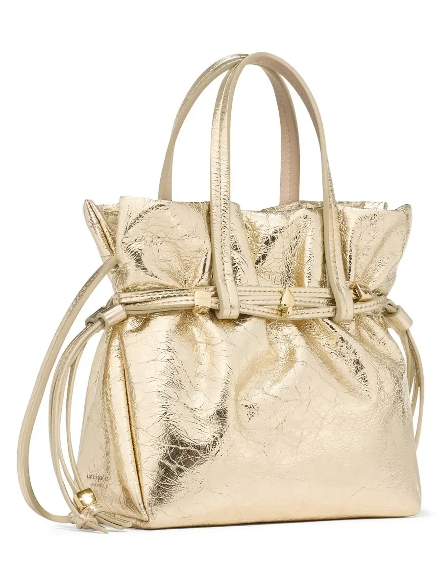 Мини-тоут из металлической кожи Rio Metallic kate spade new york — изображение 3 из 7
