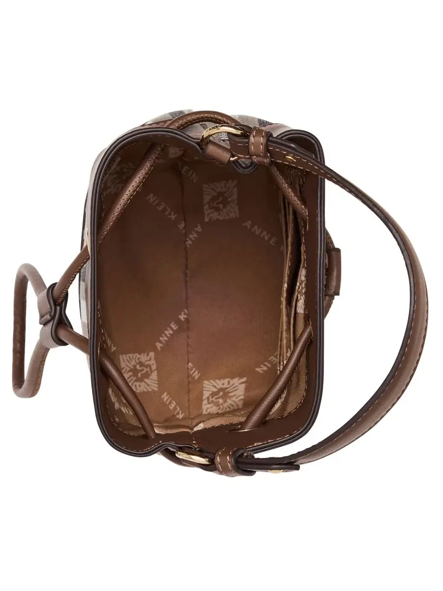Мини-сумочка в полоску Anne Klein — 4