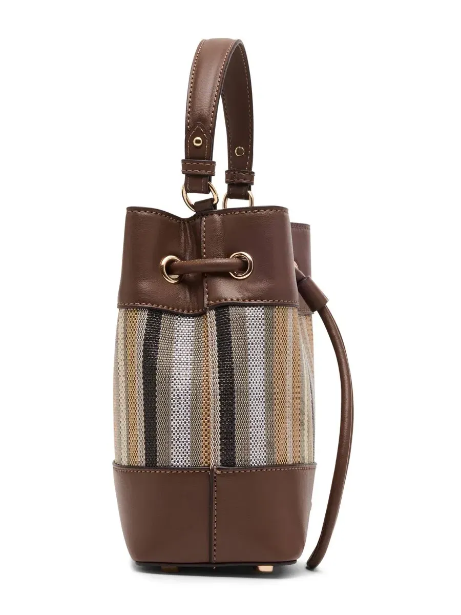 Мини-сумочка в полоску Anne Klein — 5