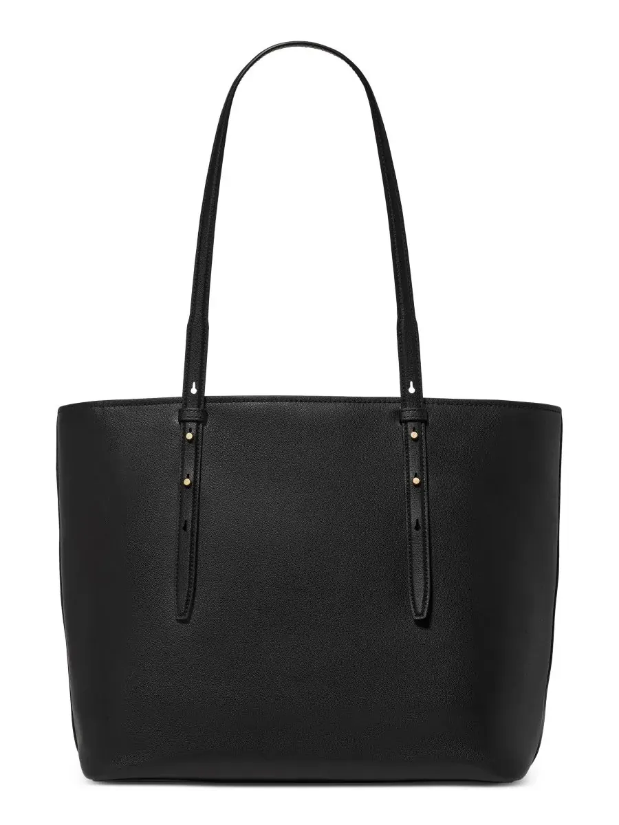 Большая кожаная сумка-тоут на молнии Do it All Kate spade new york — изображение 2 из 4, черный