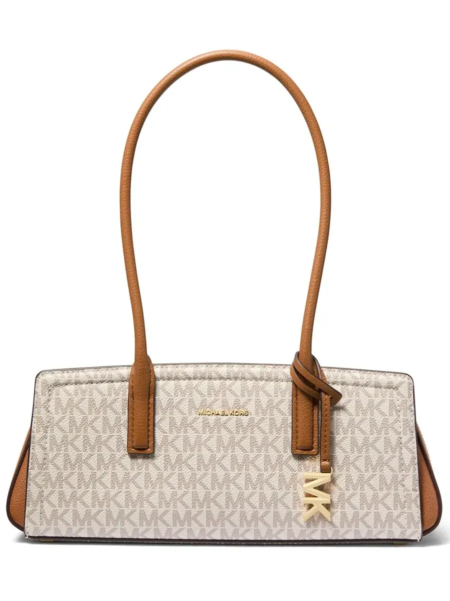 Сумка женская малая тоут Michael Kors Laila East West — изображение 1 из 3, ваниль/орех