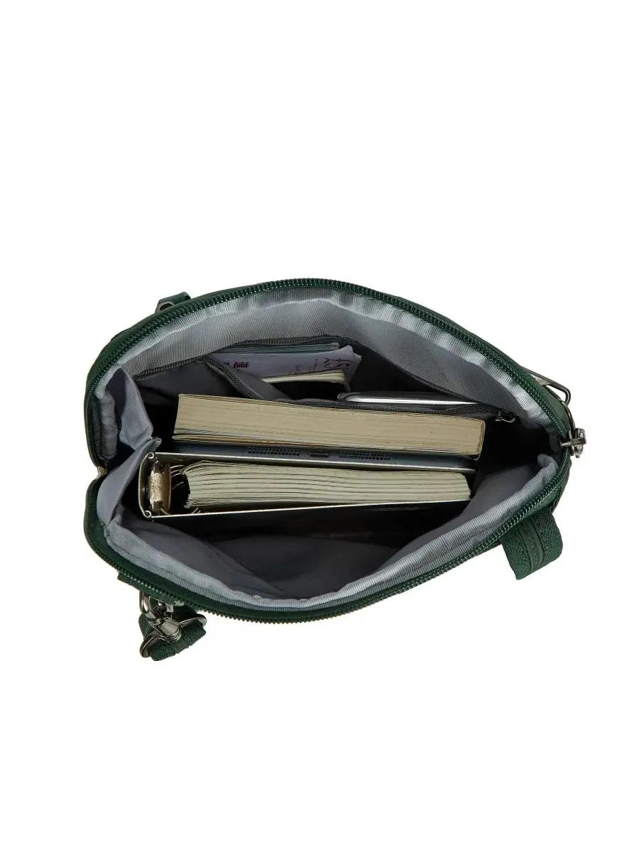 Противоугонная сумка Metro Small Crossbody Travelon — изображение 14 из 19, черный