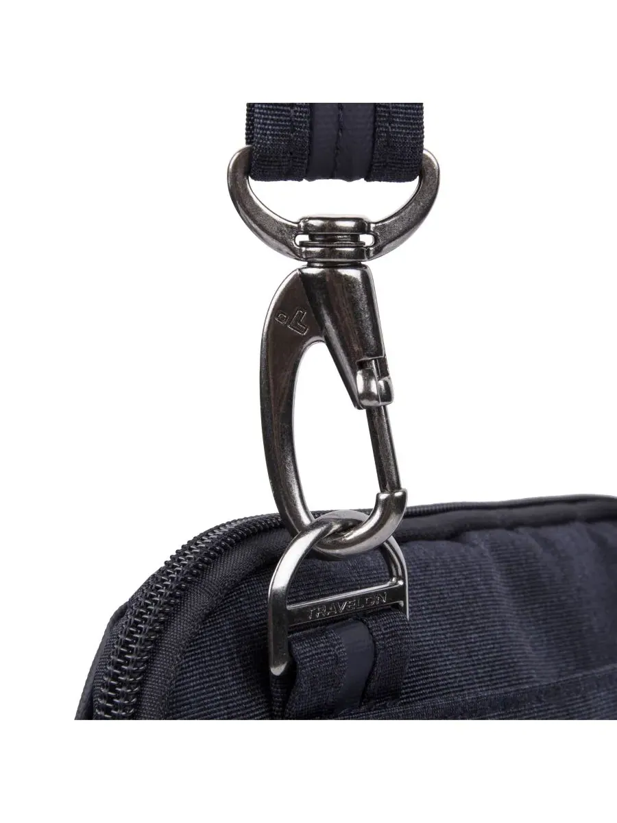 Противоугонная сумка Metro Small Crossbody Travelon — изображение 8 из 19, черный