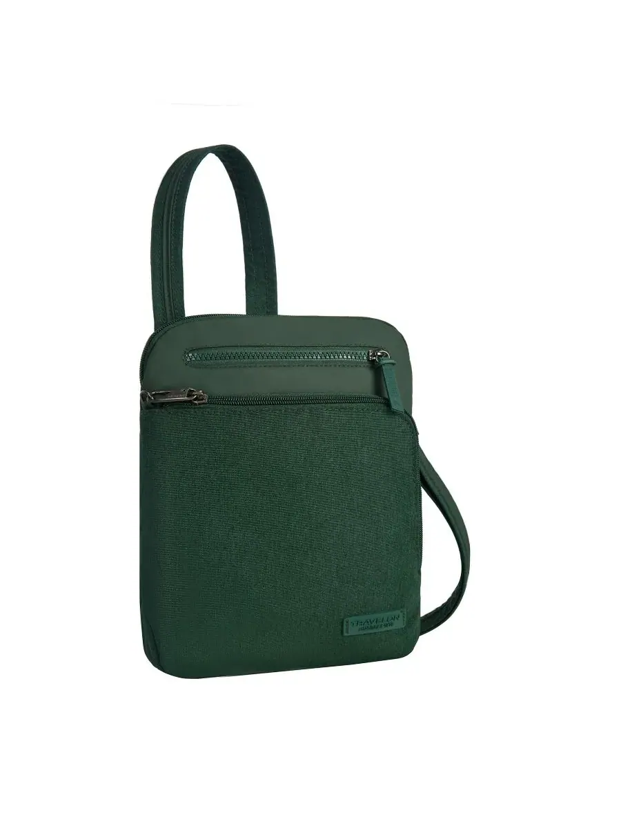 Противоугонная сумка Metro Small Crossbody Travelon — изображение 12 из 19, темно-синий