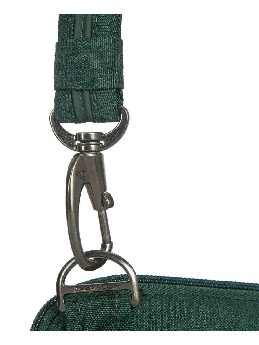 Противоугонная сумка Metro Small Crossbody Travelon — изображение 14 из 19, темно-синий