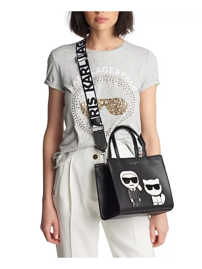 Сумка женская KARL LAGERFELD PARIS — изображение 3 из 6, черный