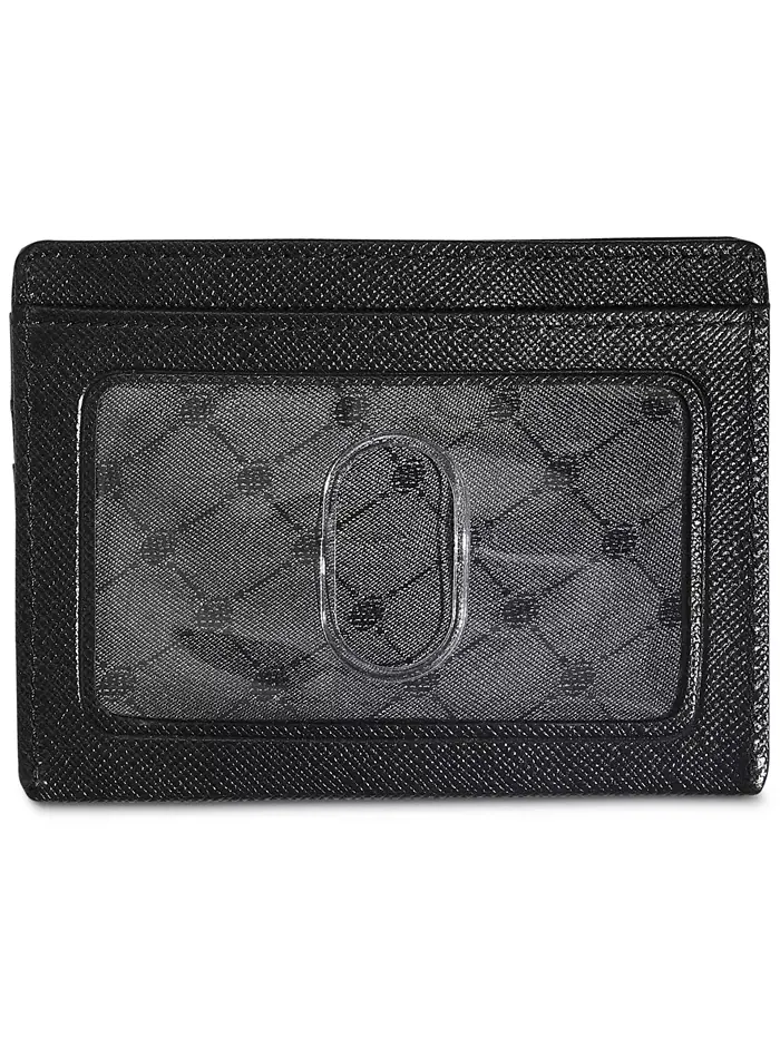 Мужской кожаный чехол для ID-карт Perry Ellis Portfolio — изображение 2 из 3, черный