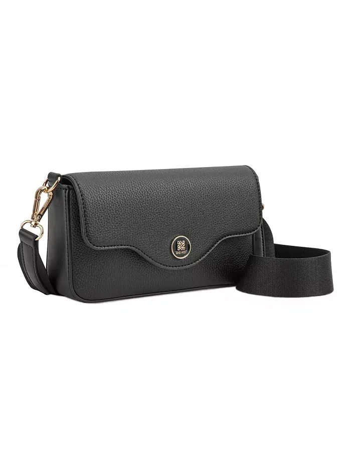 Сумка через плечо Nalini Small Flap Nine West — изображение 3 из 5, черный