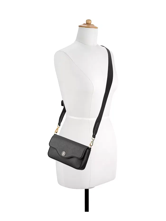 Сумка через плечо Nalini Small Flap Nine West — изображение 5 из 5, черный