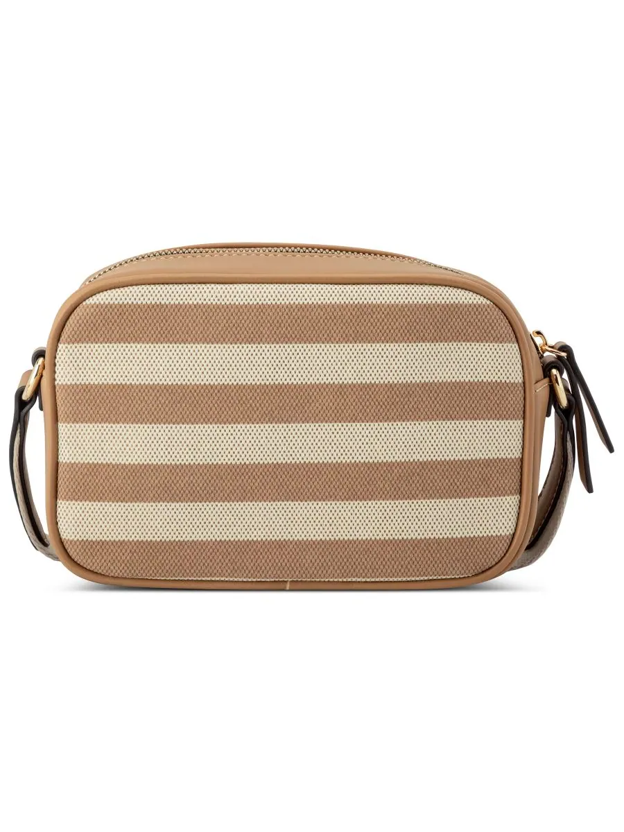 Маленькая сумка через плечо для фотоаппарата Cosima Nine West, Natural Dark Camel — изображение 2 из 6