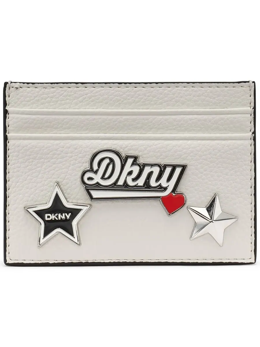 Женский футляр для карт Etta DKNY — изображение 1 из 4, бежевый