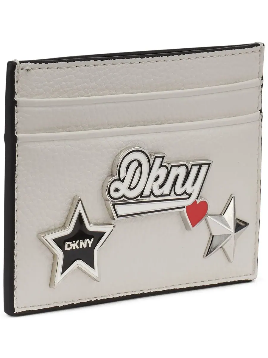 Женский футляр для карт Etta DKNY — изображение 3 из 4, бежевый