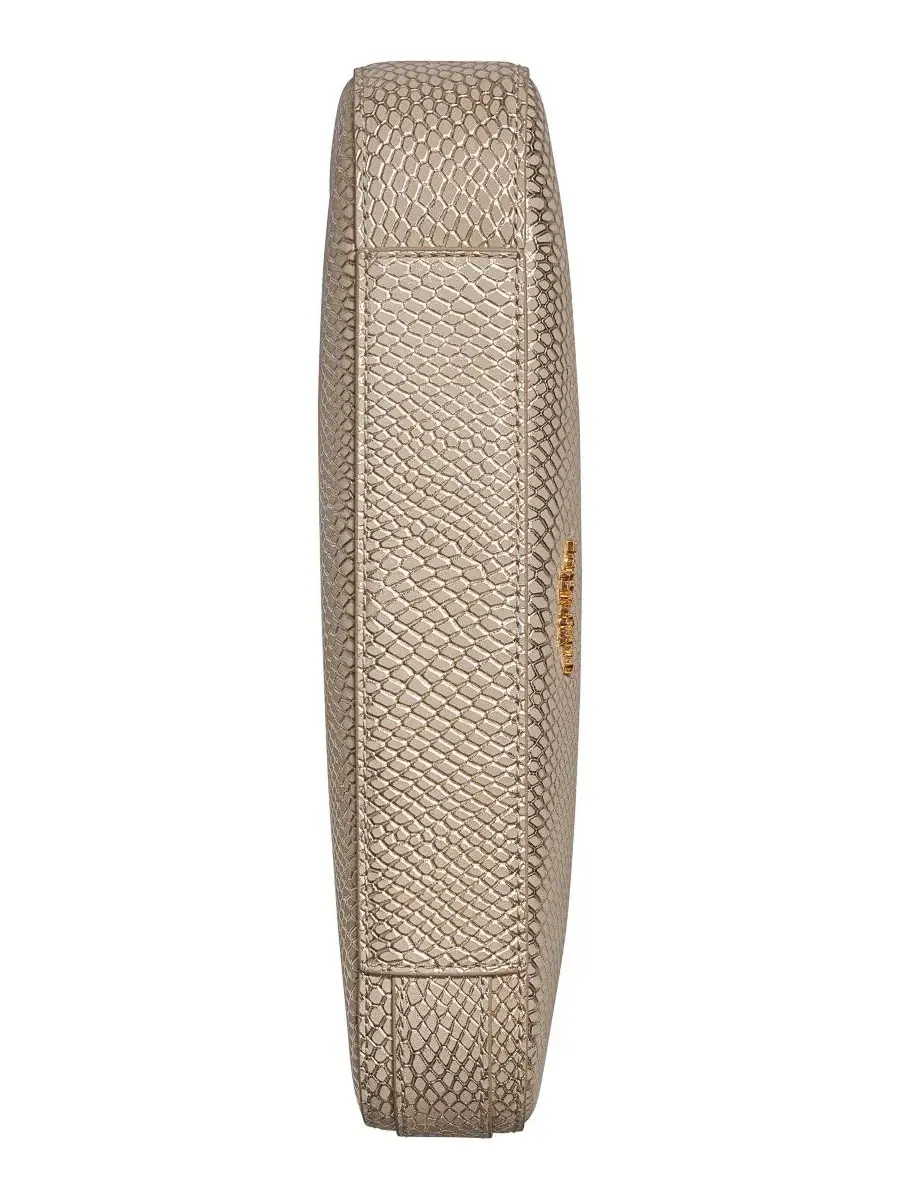Сумка через плечо Jersey Small Snake Donna Karan New York — изображение 6 из 6, золотистый