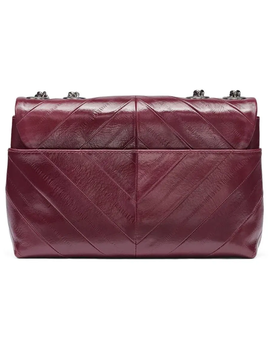 Небольшая сумка через плечо Lafayette Small Shoulder Handbag KARL LAGERFELD PARIS, Cherry Plum — изображение 2 из 5