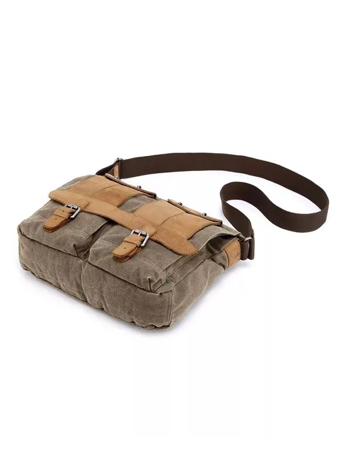 Сумка-мессенджер из холста Valley River TSD BRAND — 13
