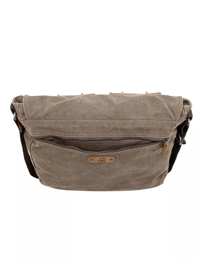 Сумка-мессенджер из холста Valley River TSD BRAND — 14