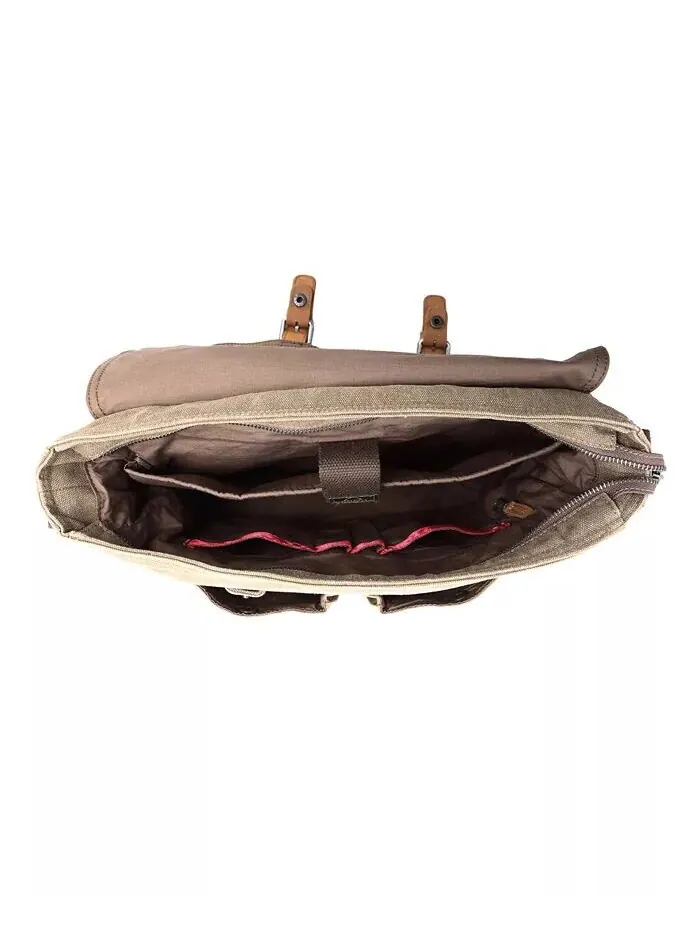Сумка-мессенджер из холста Valley River TSD BRAND — 5