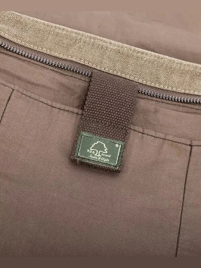 Сумка-мессенджер из холста Valley River TSD BRAND — 7