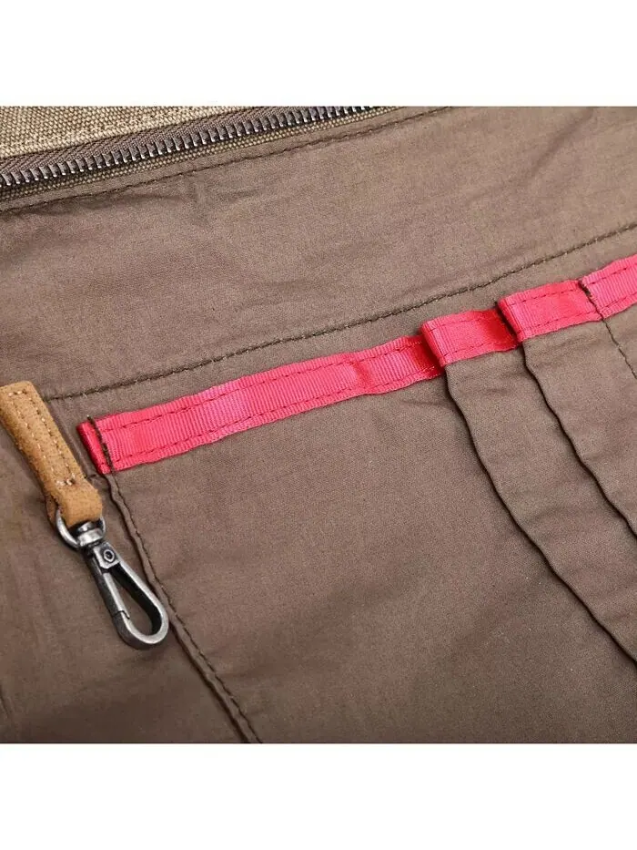 Сумка-мессенджер из холста Valley River TSD BRAND — 8