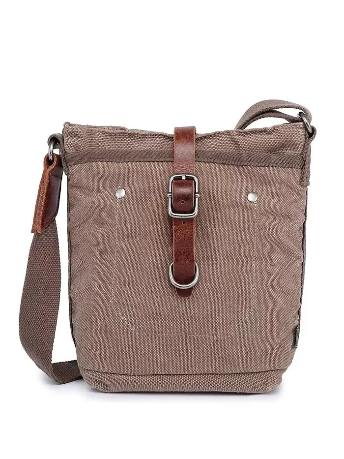 Сумка через плечо из холста Forest Canvas TSD BRAND — изображение 1 из 12, хаки