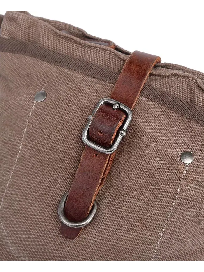 Сумка через плечо из холста Forest Canvas TSD BRAND — изображение 10 из 12, хаки