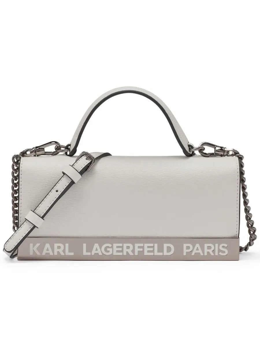 Кроссбоди-сумка Jacqueline Small KARL LAGERFELD PARIS — изображение 1 из 5, белый