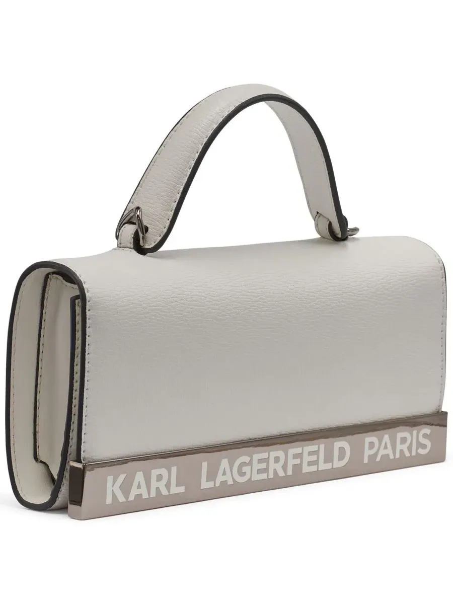 Кроссбоди-сумка Jacqueline Small KARL LAGERFELD PARIS — изображение 3 из 5, белый