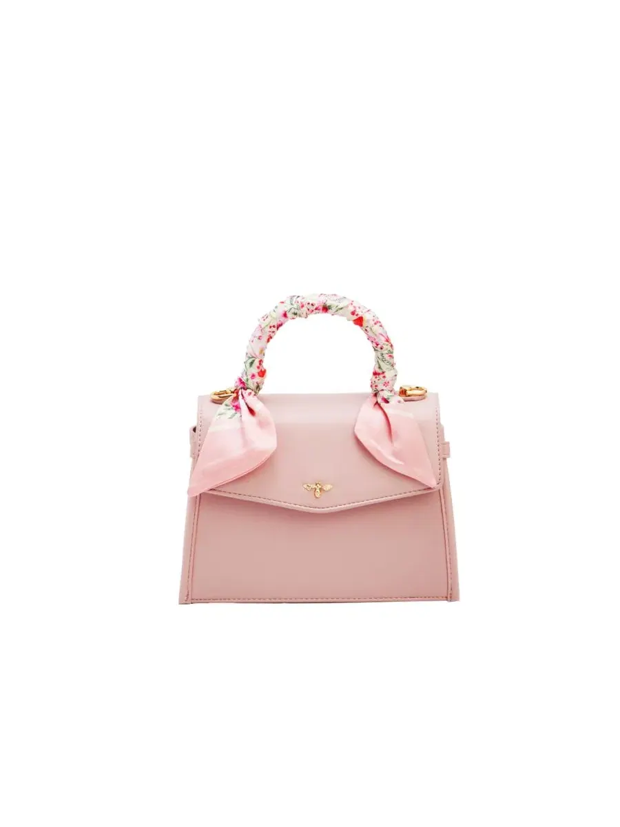 Мини-сумка-тоут Structured Mini Tote Bag Fable England — изображение 1 из 8, розовый