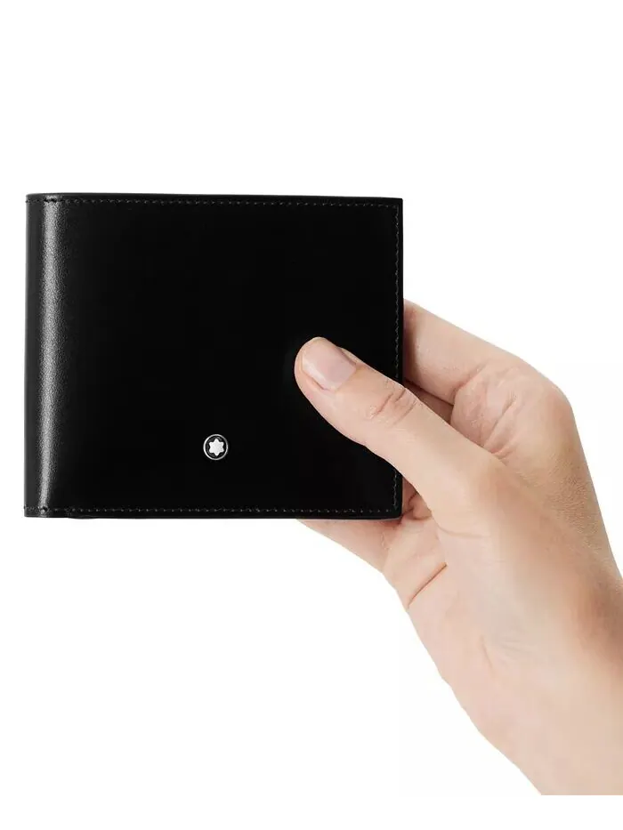 Кожаный кошелек Meisterstück Montblanc — изображение 6 из 6, черный
