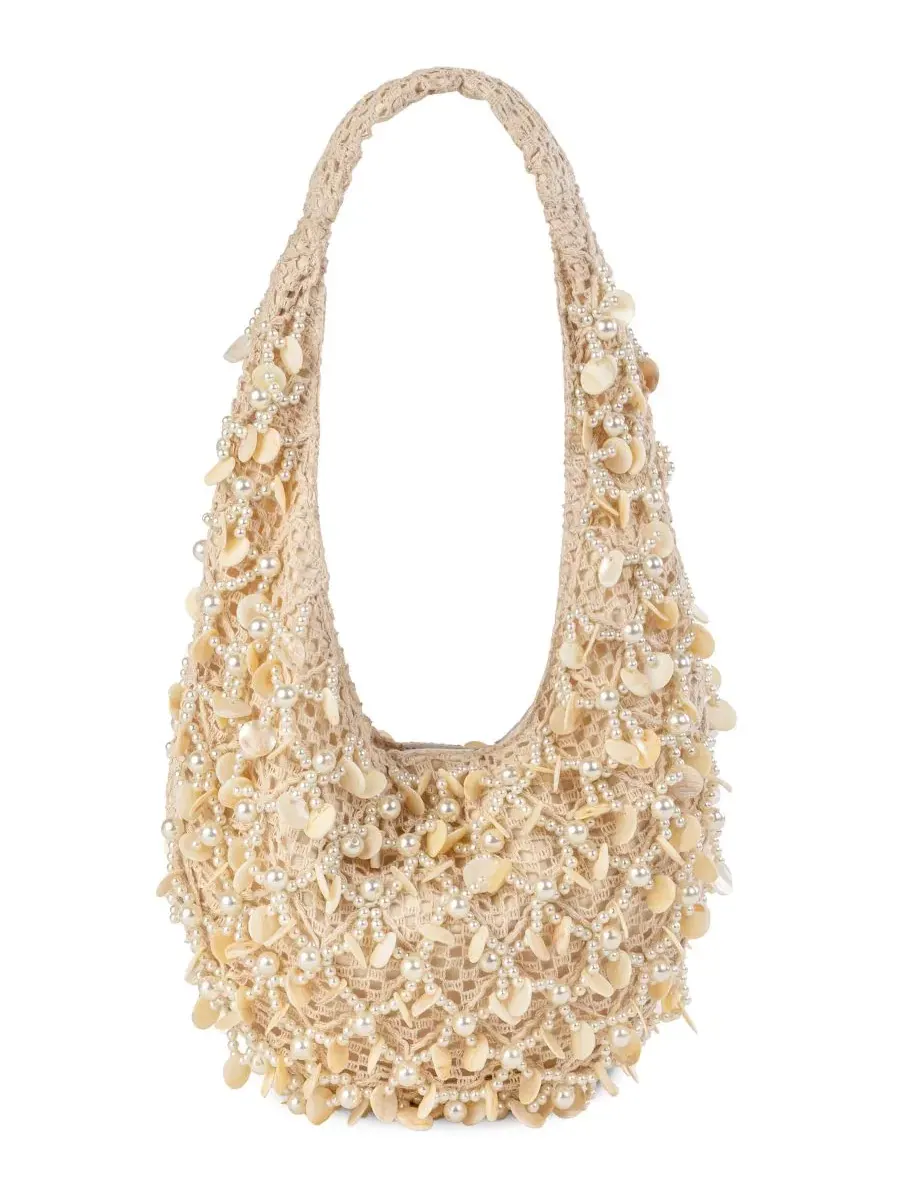 Сумка-хобо среднего размера из вязаного трикотажа Ariel Knit Sam Edelman