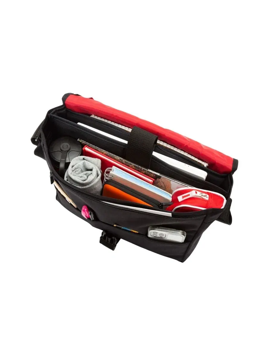 Сумка для ноутбука средняя DJ Deluxe Manhattan Portage — изображение 6 из 6, черный