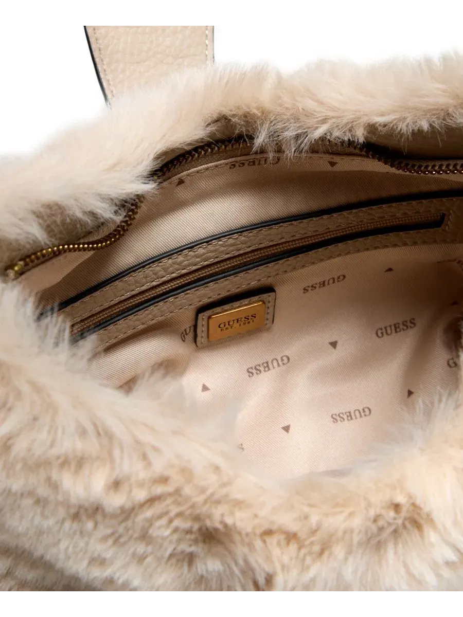 Небольшая сумка через плечо Camden Small Shoulder Handbag GUESS — изображение 3 из 5, белый