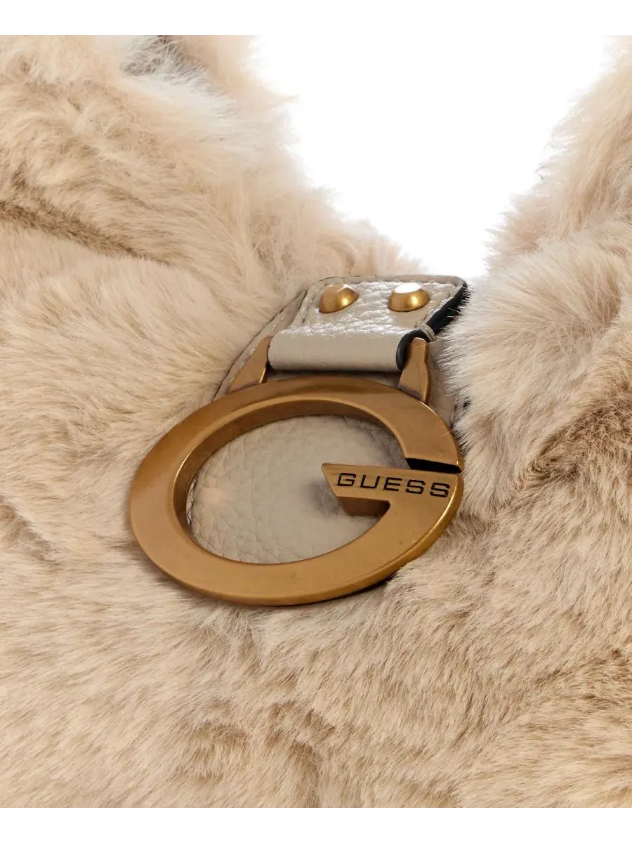 Небольшая сумка через плечо Camden Small Shoulder Handbag GUESS — изображение 4 из 5, белый